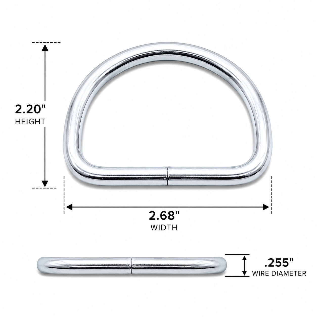 Steel D-Ring
