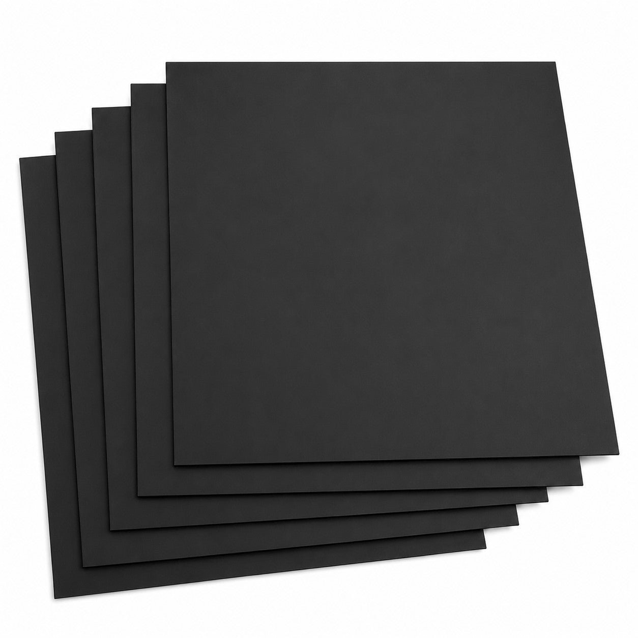 12x12" Black Vinyl Repair Patch (5-Pack)