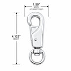 Rope Snap W/Swivel
