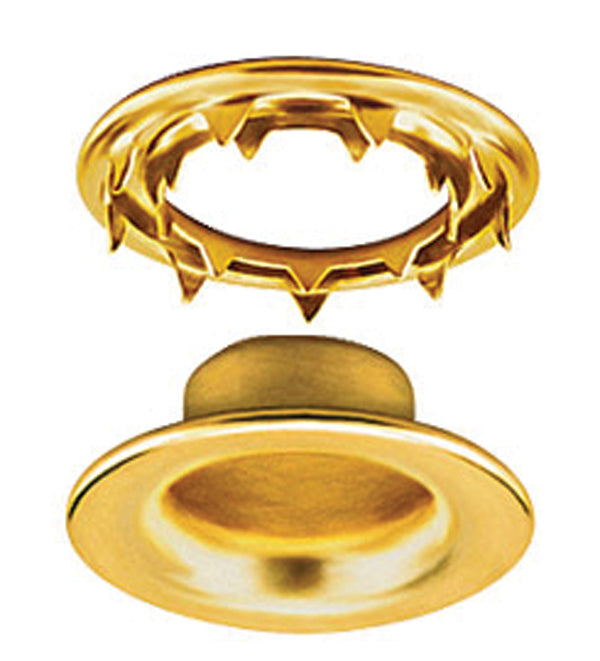 #2 Spur Washer Brass Grommet